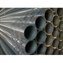 Material de tubería de acero pre galvanizado Q235